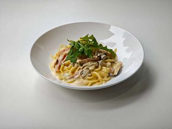 Fettuccine with Iberian Ham