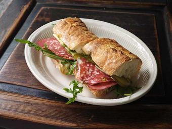 Ham Baguette Sandwich