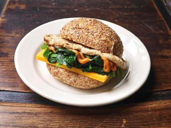 Whole Wheat Miso Fillet Sandwich